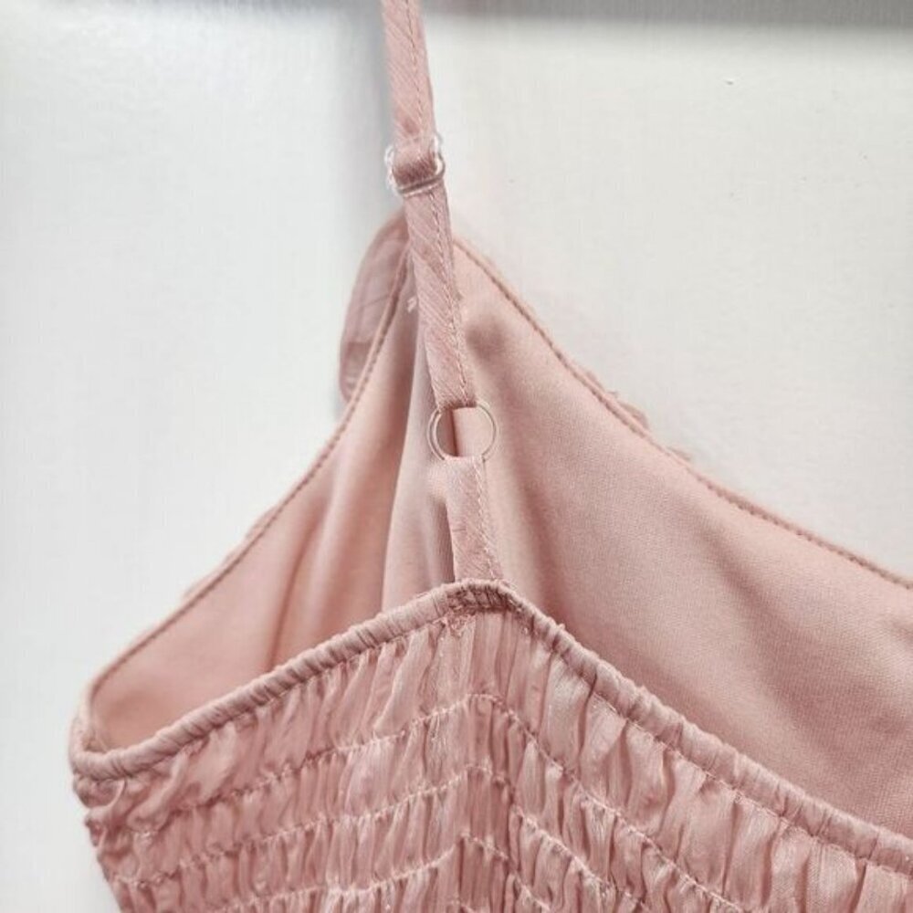 Pink sparkly xl studio y tank top blouse pink - Picture 3 of 4